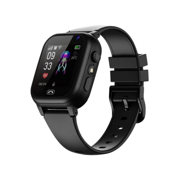 SIM Supported Kids Smart Watch (Smartberry C005) – Black Color